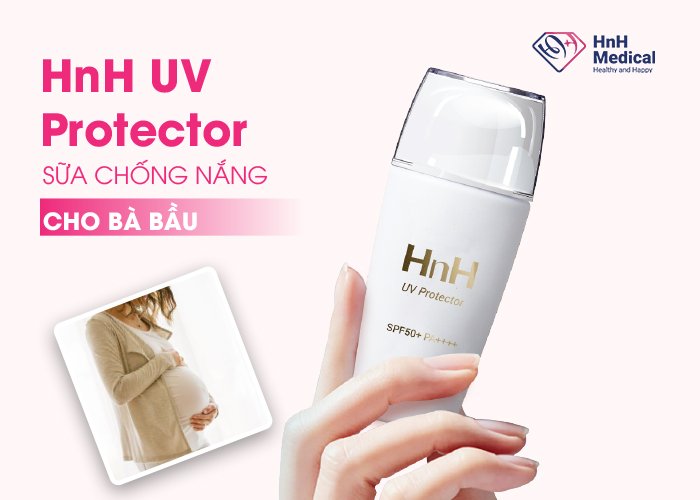 HnH UV Protector sữa chống nắng cho bà bầu