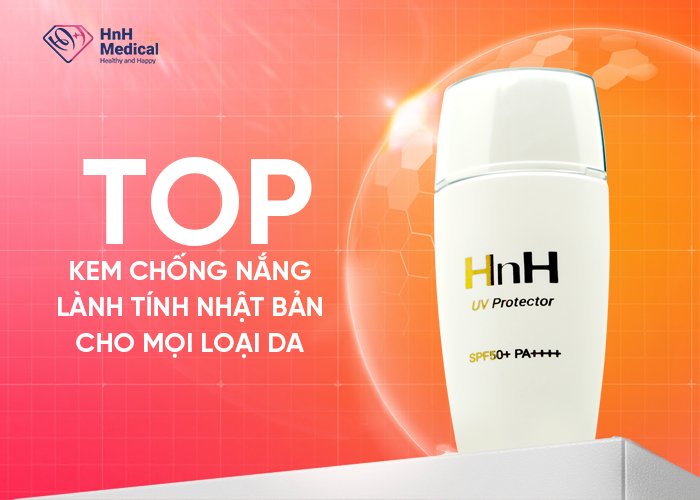 kem chống nắng lành tính Nhật Bản