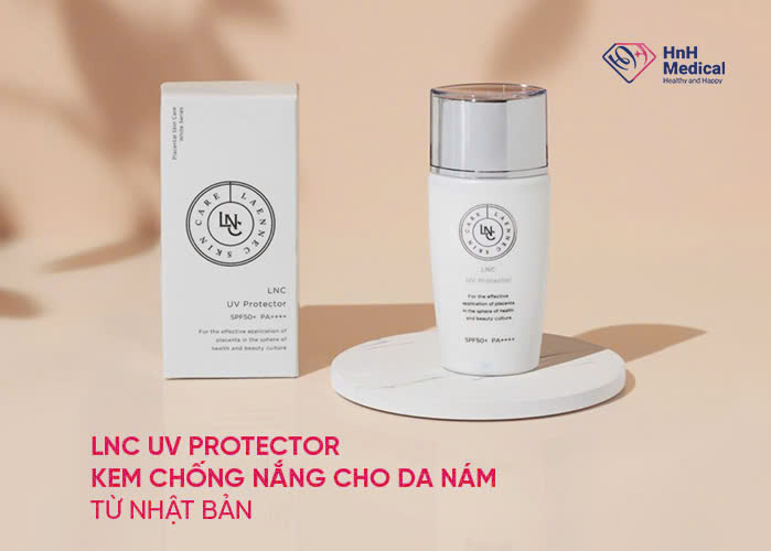 LNC UV Kem chống nắng cho da nám từ Nhật bản