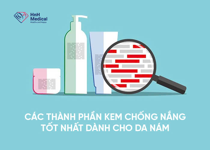 Các thành phần kem chống nắng tốt nhất dành cho da nám