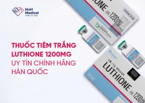 Thuốc tiêm trắng Luthione 1200mg uy tín chính hãng Hàn Quốc